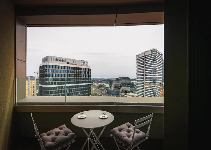 Skypark's Luxury Ii With Prime View 아파트 브라티슬라바