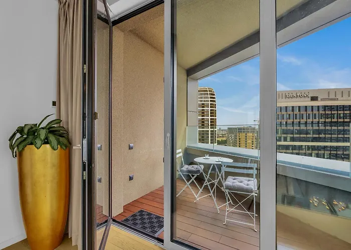 Skypark's Luxury Ii With Prime View 브라티슬라바